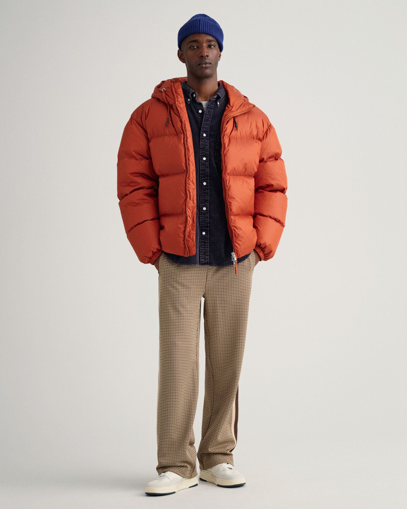 Gecă pufoasă de iarnă pentru bărbați