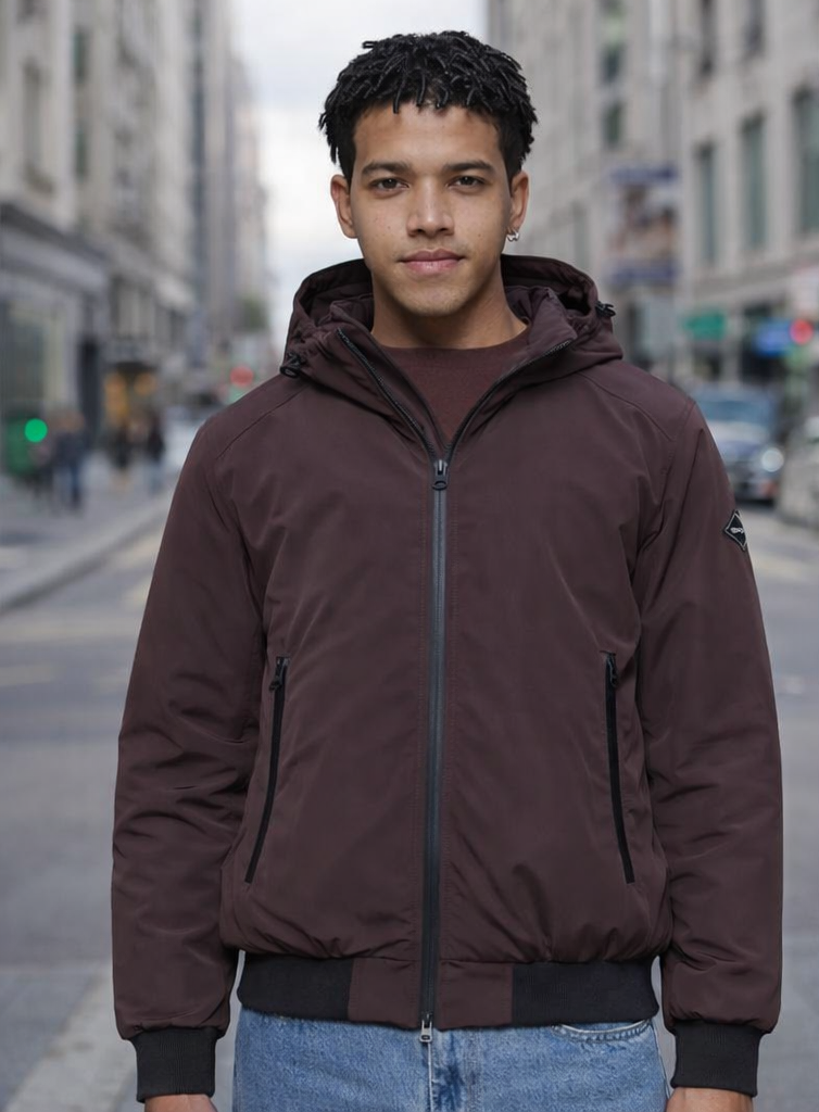 geaca barbati maro sezon rece
geaca barbati casual maro
geaca barbati iarna culoare maro
geaca barbati stil modern